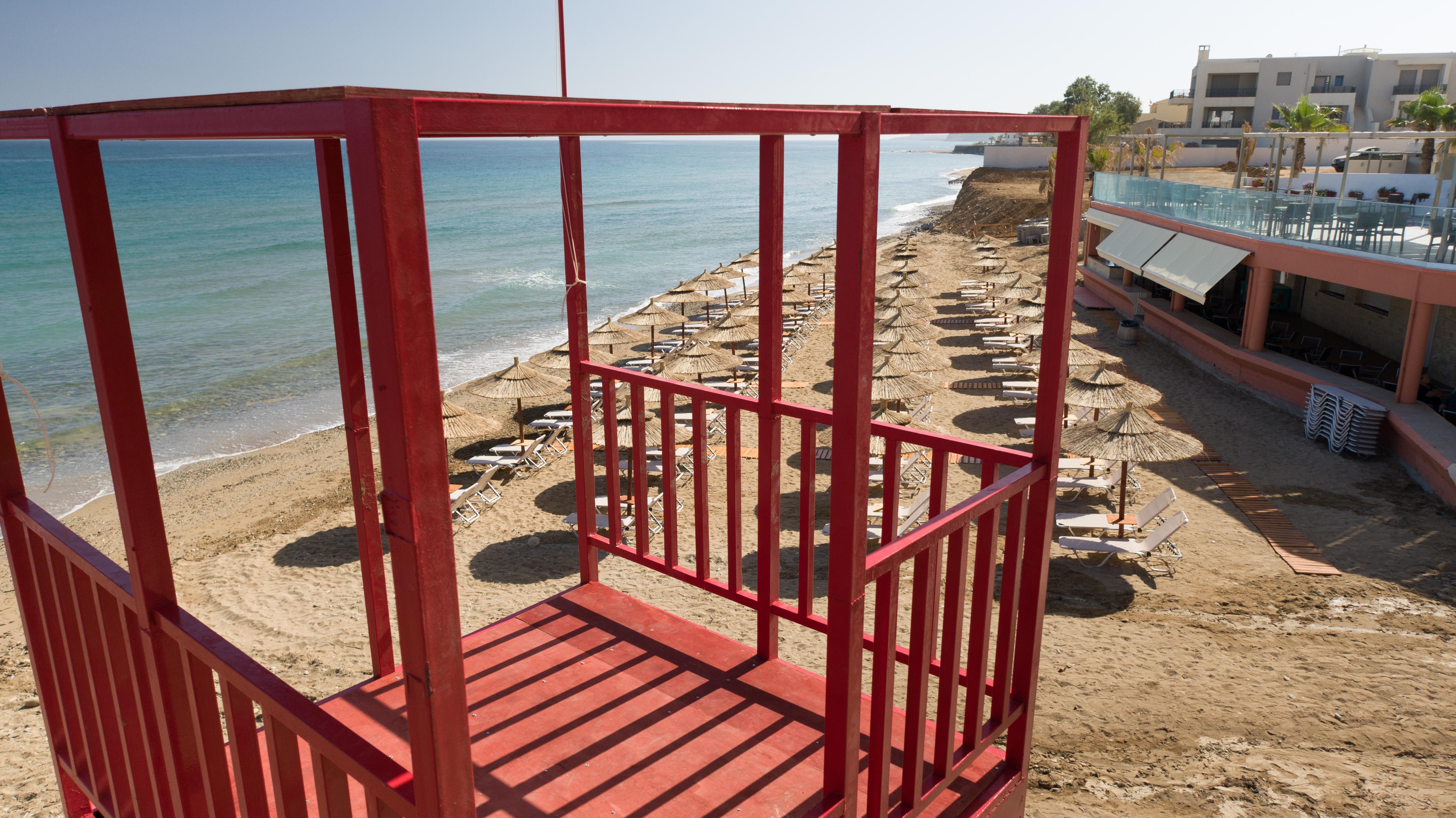 Dedalos Beach Hotel Sfáka Exteriör bild